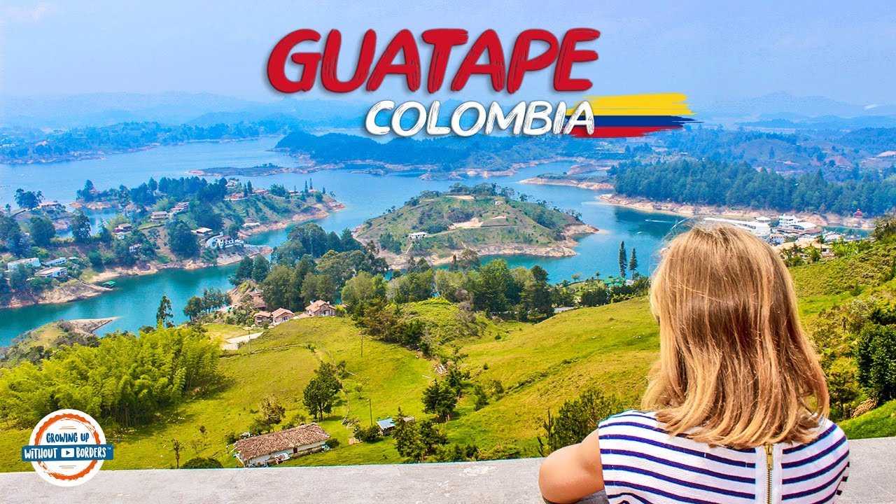 From Medellin to Guatape where Pablo Escobar spent most of his days! 90+ Countries with 3 Kids