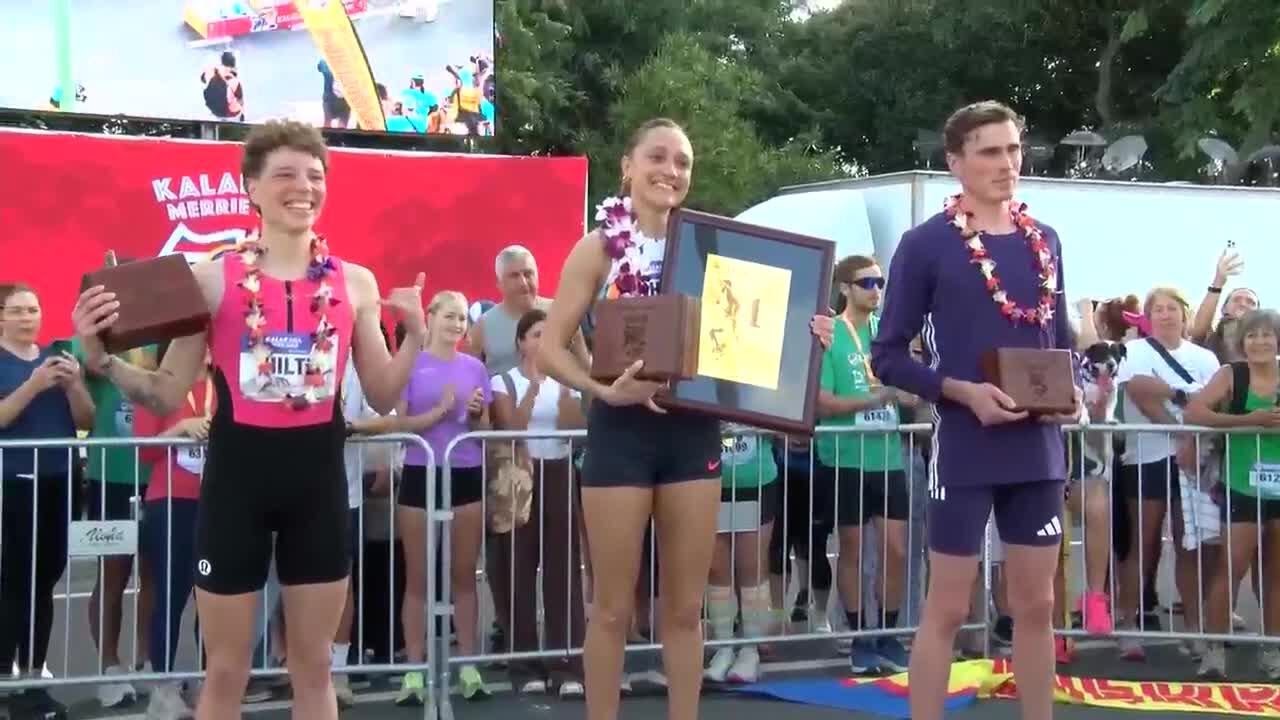 &lsquo;Unbelievable&rsquo;: Pro runner sets American road mile record at Kalakaua Merrie Mile
