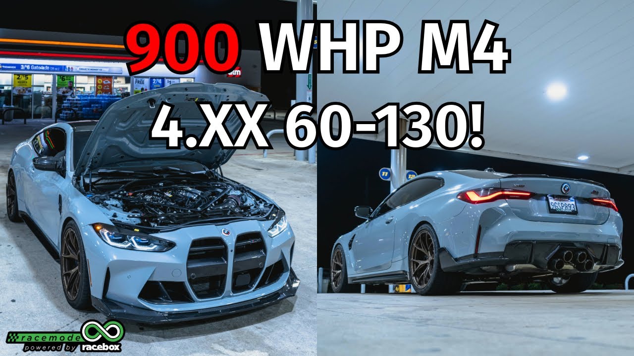 900WHP BMW M4 Street Pulls! 60-130 in Texas Heat [RACEBOX M4 Ep. 5]