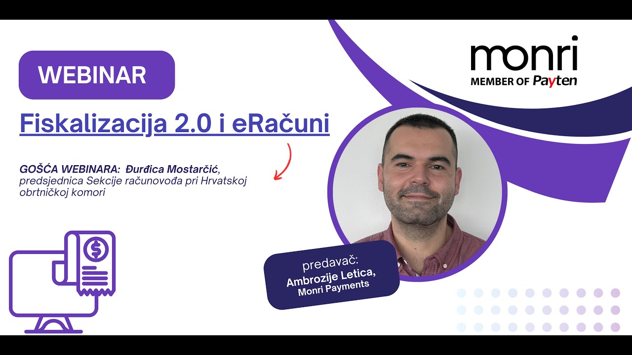 WEBINAR: Fiskalizacija 2.0 i eRačuni