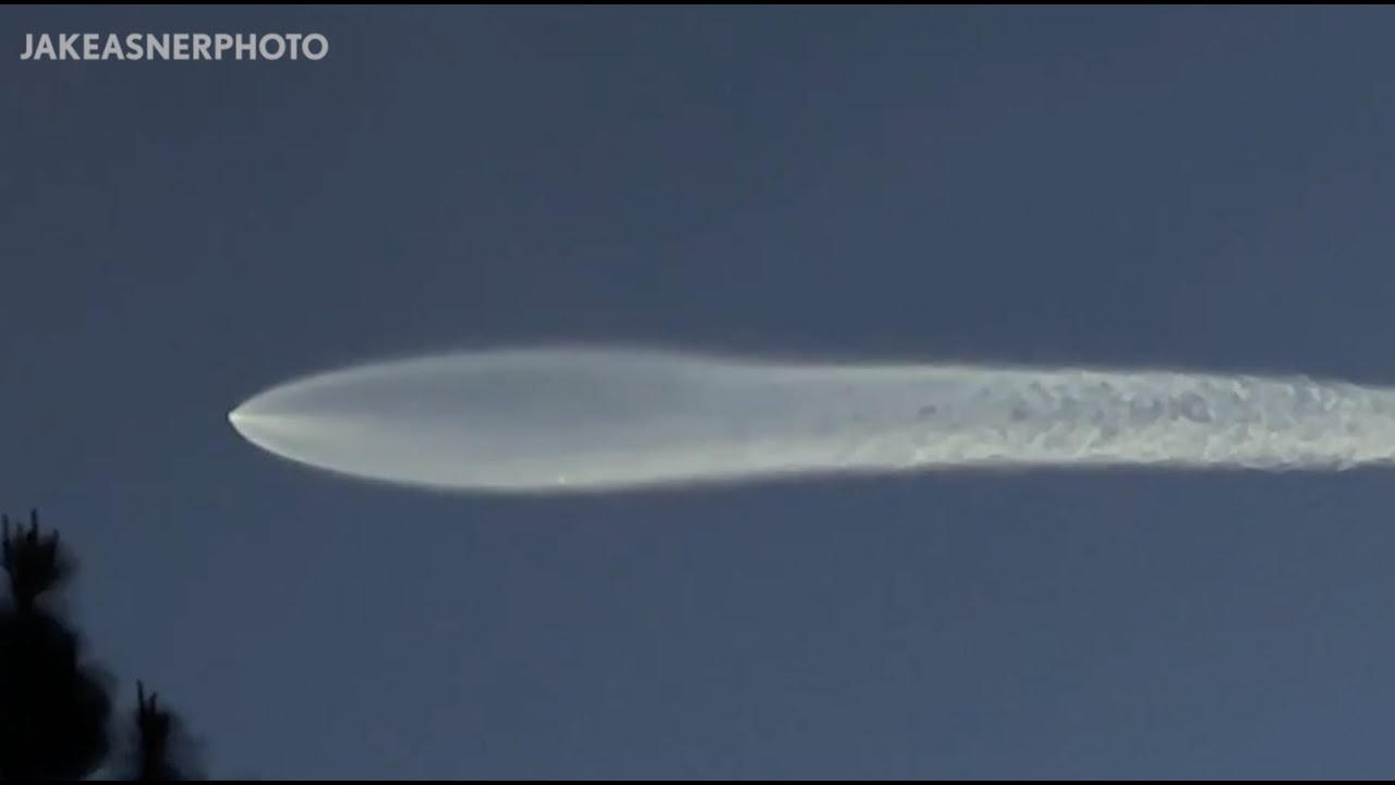 SpaceX Launch over LA -  Live Reaction