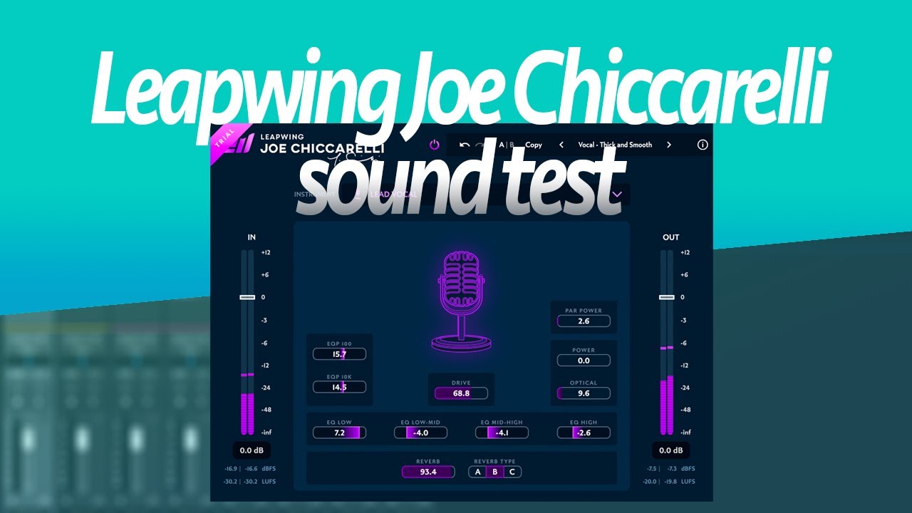 Leapwing Joe Chiccarelli plugin sound test