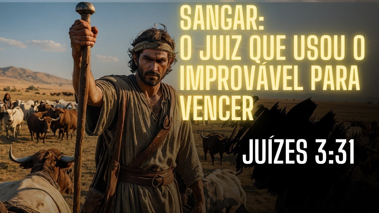 Sangar e a derrota dos filisteus Ju&iacute;zes 3:31