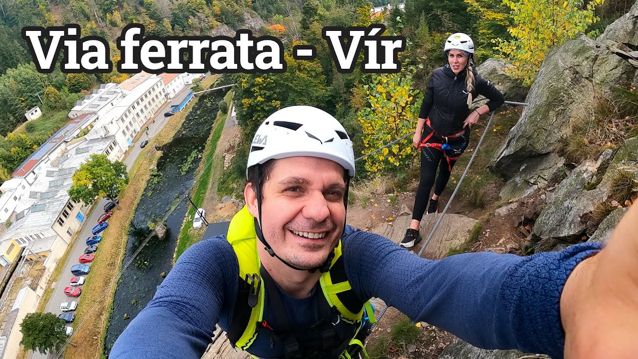 Via ferrata Špageta – ledová stěna Vír