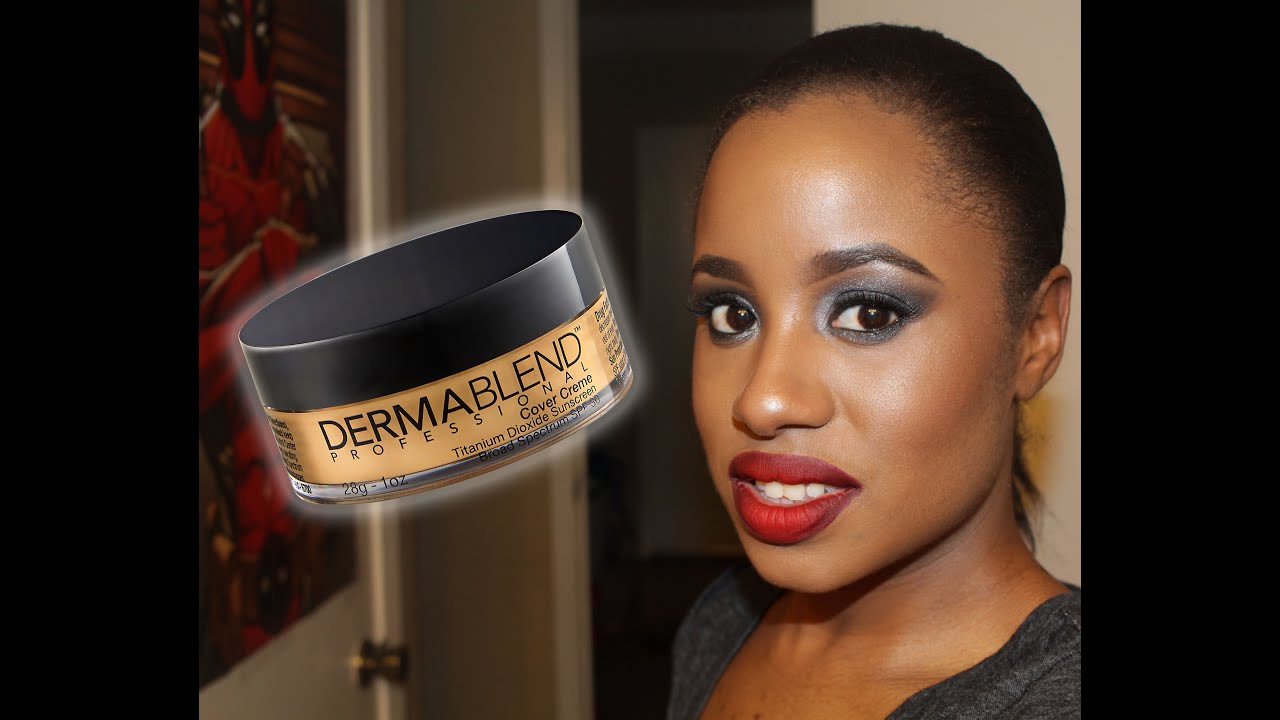 Dermablend Pro Cover Creme (cream) Foundation Review (3 colors, 12hr wear test, swatches)