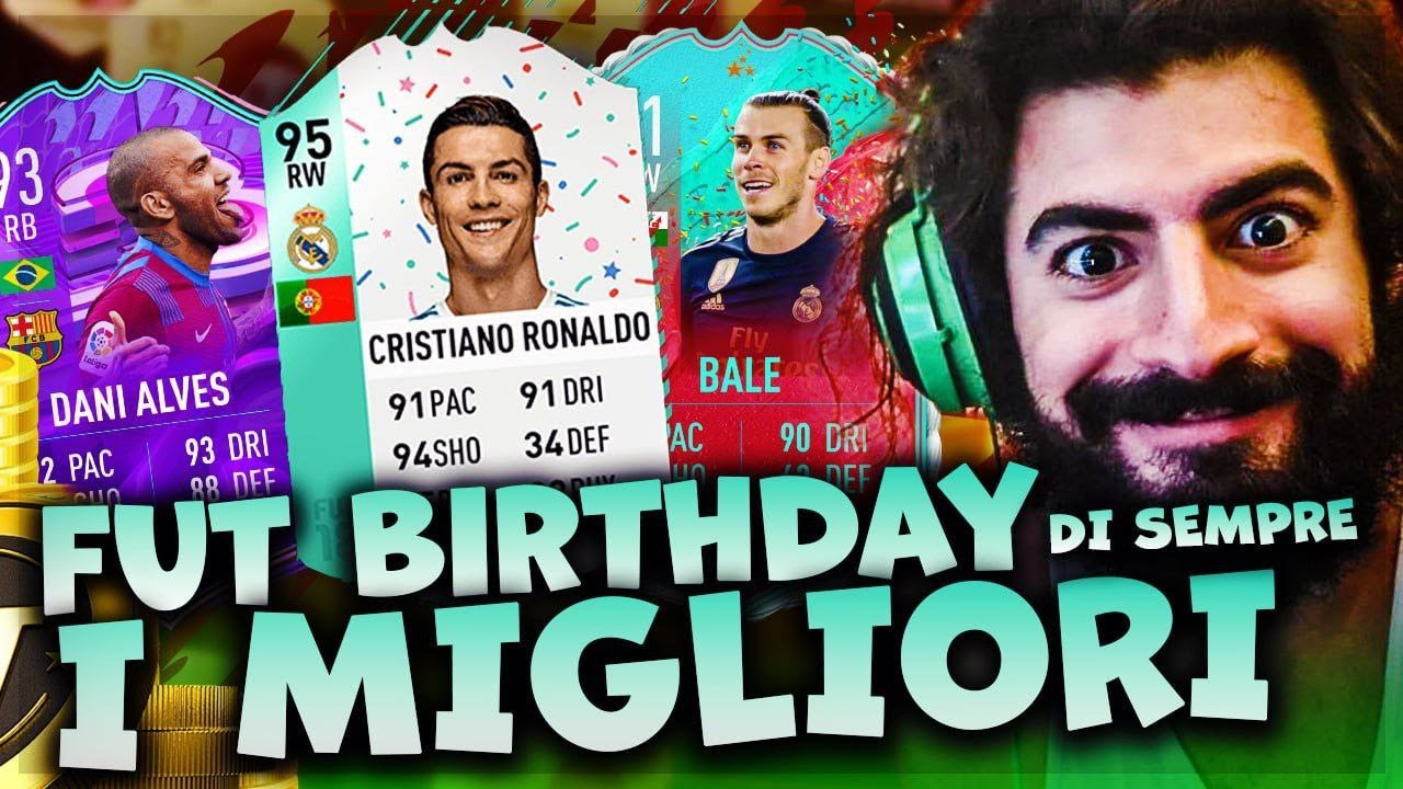 ARRIVANO I FUT BIRTHDAY! GODIAMOCI TUTTI I TEAM DAL PRIMO SU FIFA 17 AD OGGI CON FC 24!