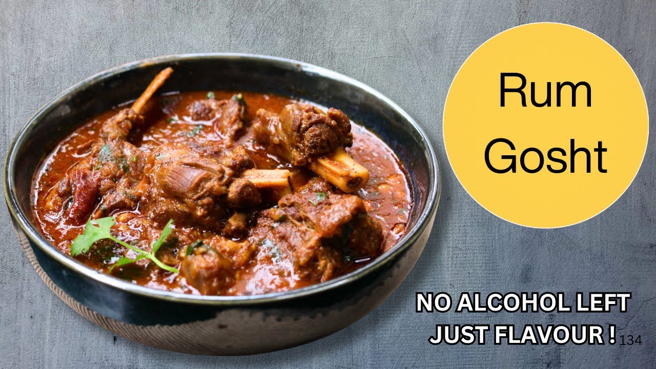 Rum Gosht Recipe | Unique Mutton Curry with Rum by Chef Ashish Kumar | Not Just for Drinkers!​