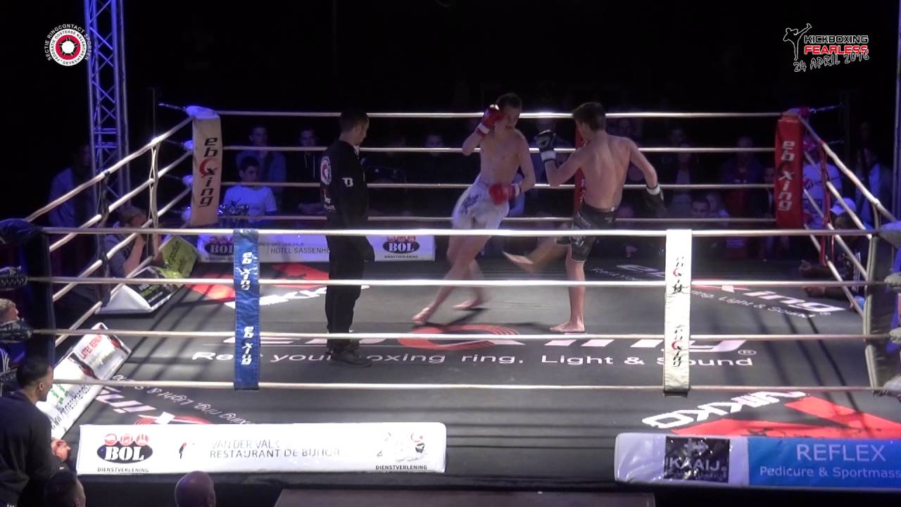 KICKBOXING FEARLESS #3 - Mufasa Langenberg vs Brent van Raay
