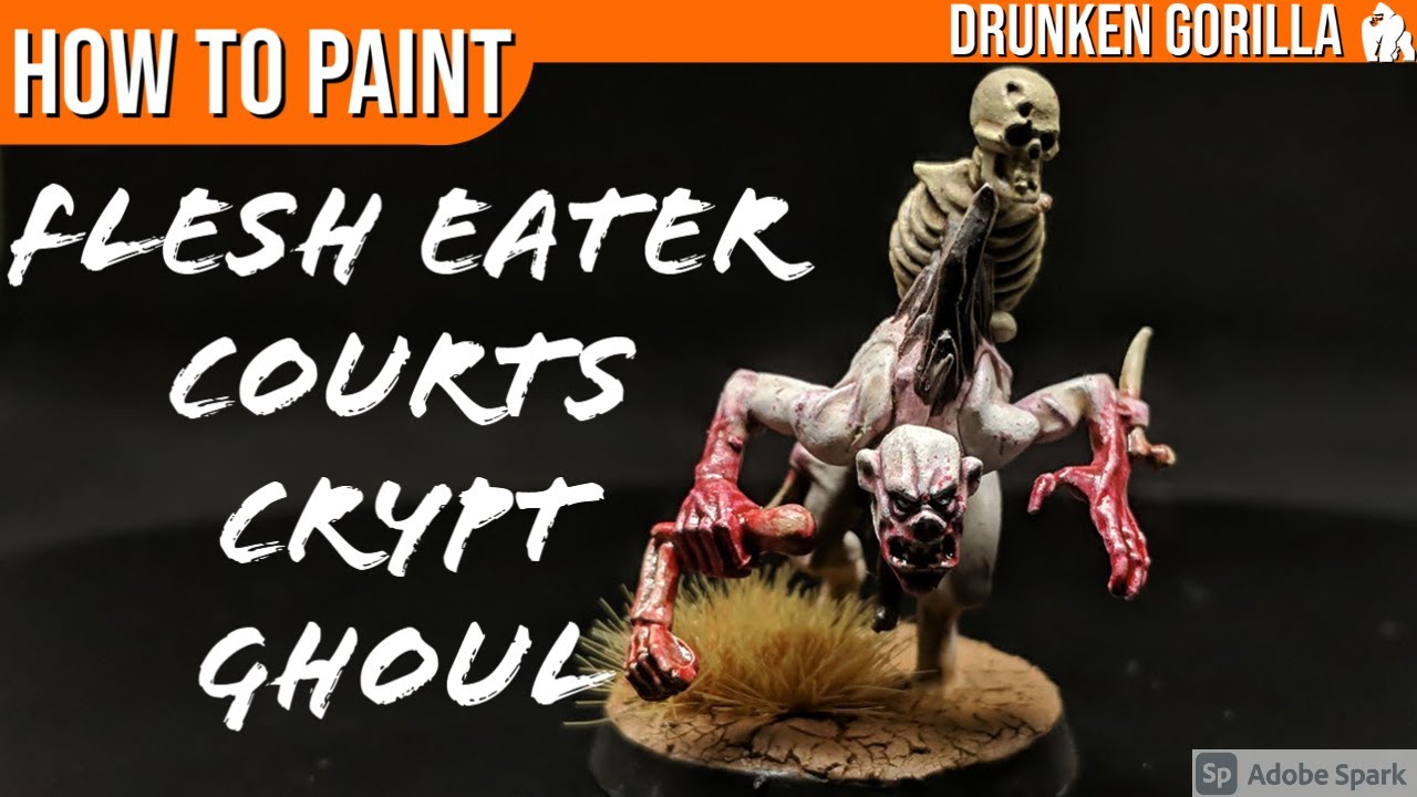 How to Paint Flesh Eater Courts Crypt Ghoul.