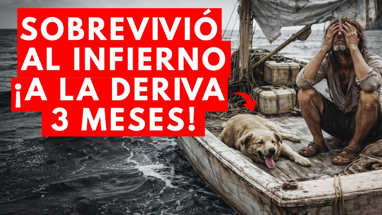 Tim Shaddock el hombre que SOBREVIVIÓ al infierno a la deriva con su perro