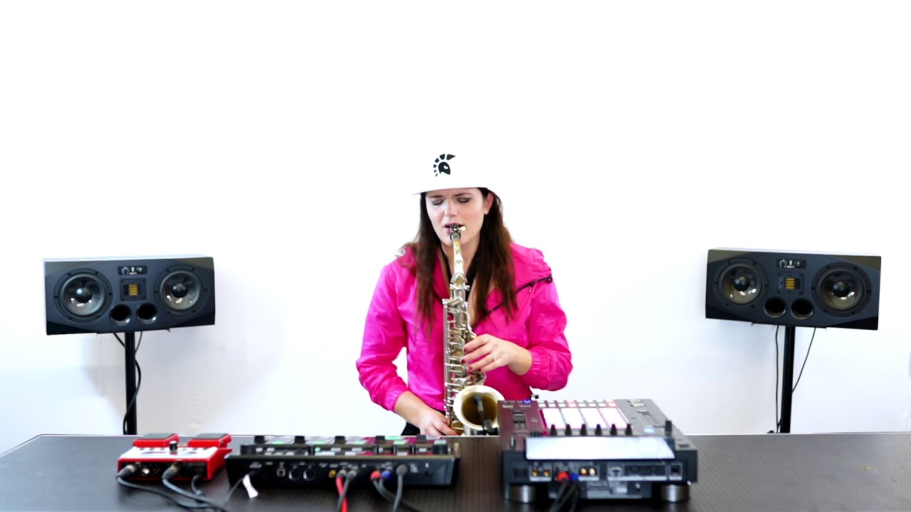 Man with the Red Face -  Ellie Sax - RC505 Live Looping
