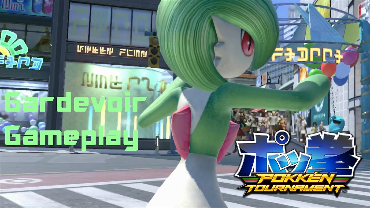 Pokken Tournament:Gardevoir Gameplay