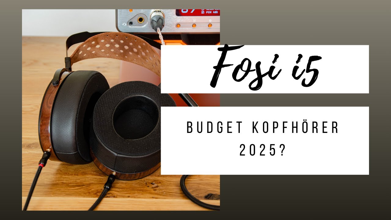 Fosi Audio i5 - Der Budget Kopfhörer 2025? Mein Eindruck
