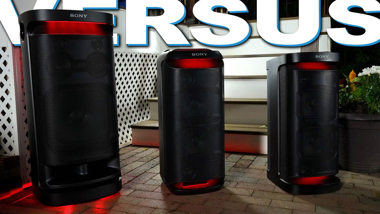Sony XV900 Vs Sony XV800 Vs Sony XP700 - Sony's New Speakers Are Getting Better