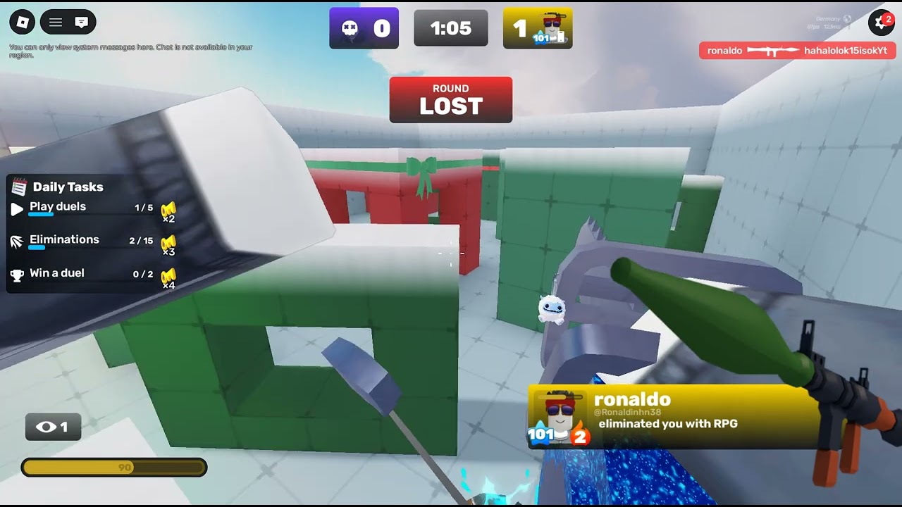 Well guy ... I returned to roblox rival 🔥 for the sniper weapon 🔥🔥