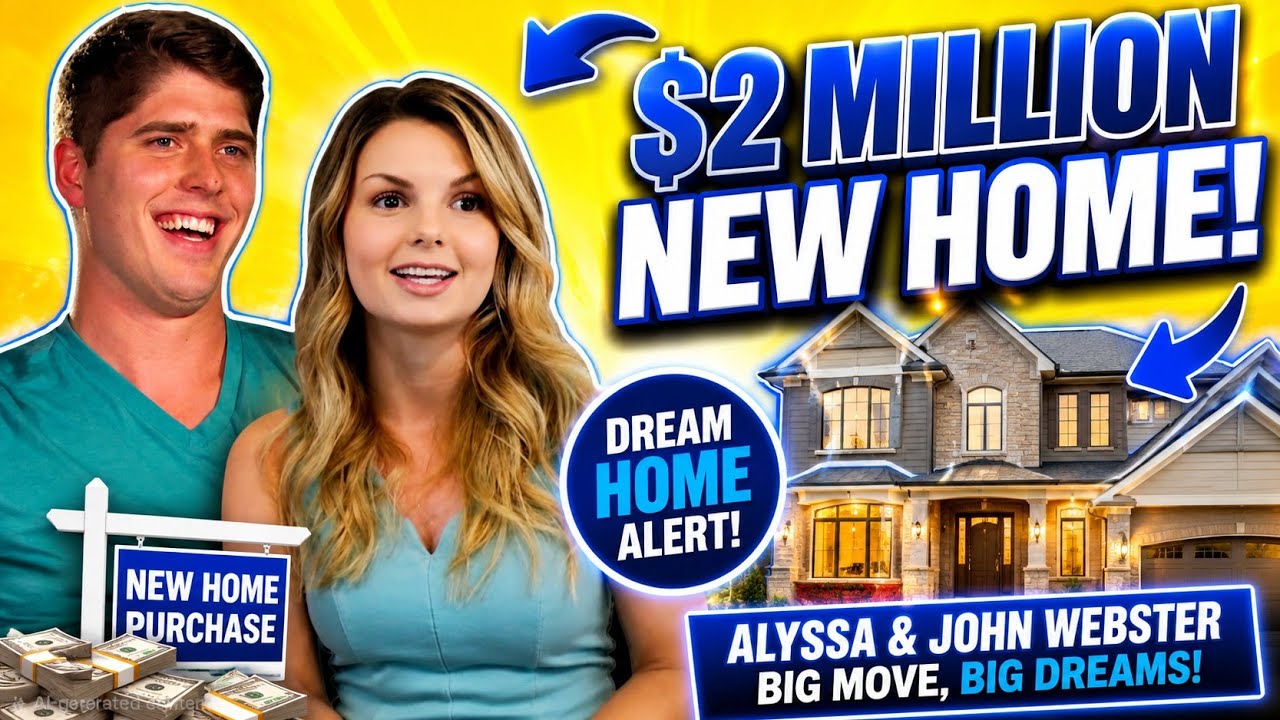 Alyssa Bates & John Webster Buy a $2 MILLION Dream Home! 😱 Bates Family!