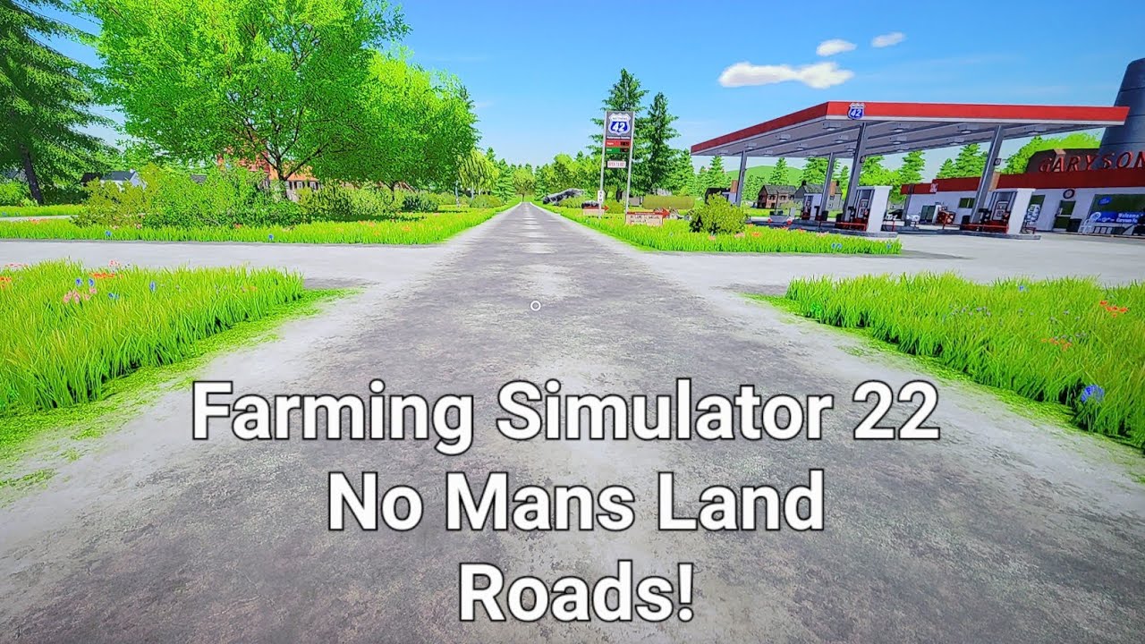 Lets Build Roads! Farming Simulator 22 No Mans Land- Ps5