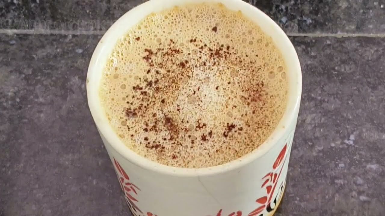 बिना मिक्सी बिना मशीन के बनाएं अब 2 मिनट में झाग वाली कॉफी 🧋 jhag wali coffee