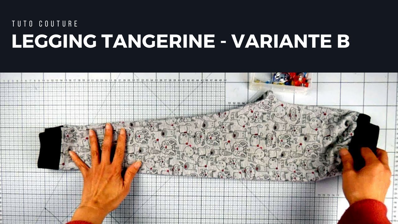 Coudre le legging Tangerine - variante B