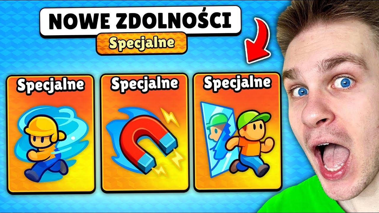 Testujemy ⚠️ *NIEDOSTĘPNE* ZDOLNOŚCI które MOGĄ BYĆ (ZA DARMO) 🤑 w Stumble Guys! 😱