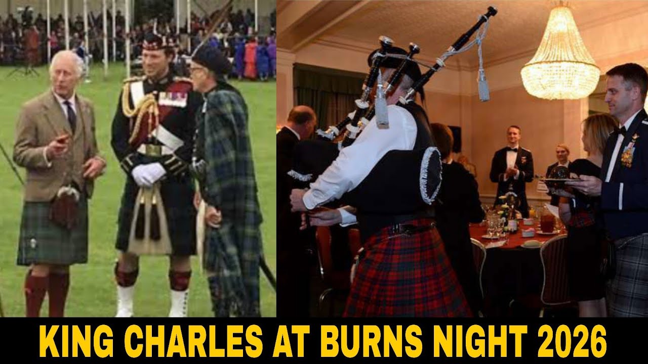 Inside the Royal Burns Night Celebration with King Charles..