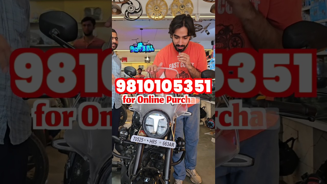 TVS Ronin | Best Bike Accessories Store | Royal Bullet | Bike Modification 