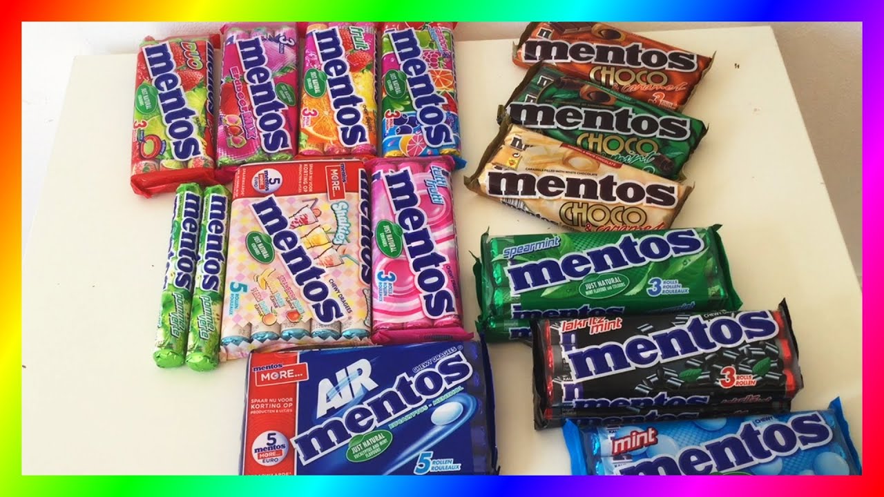 Every Mentos Flavor...