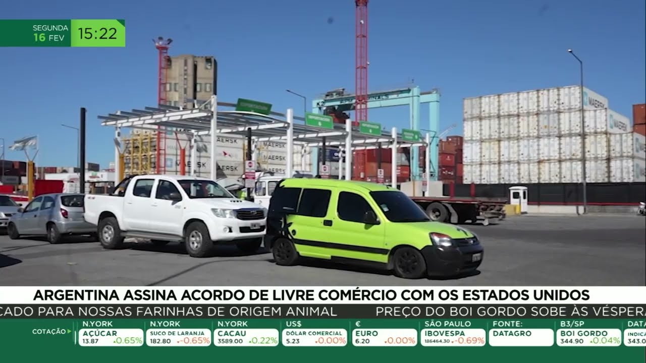 Argentina assina acordo de livre comércio com Estados Unidos