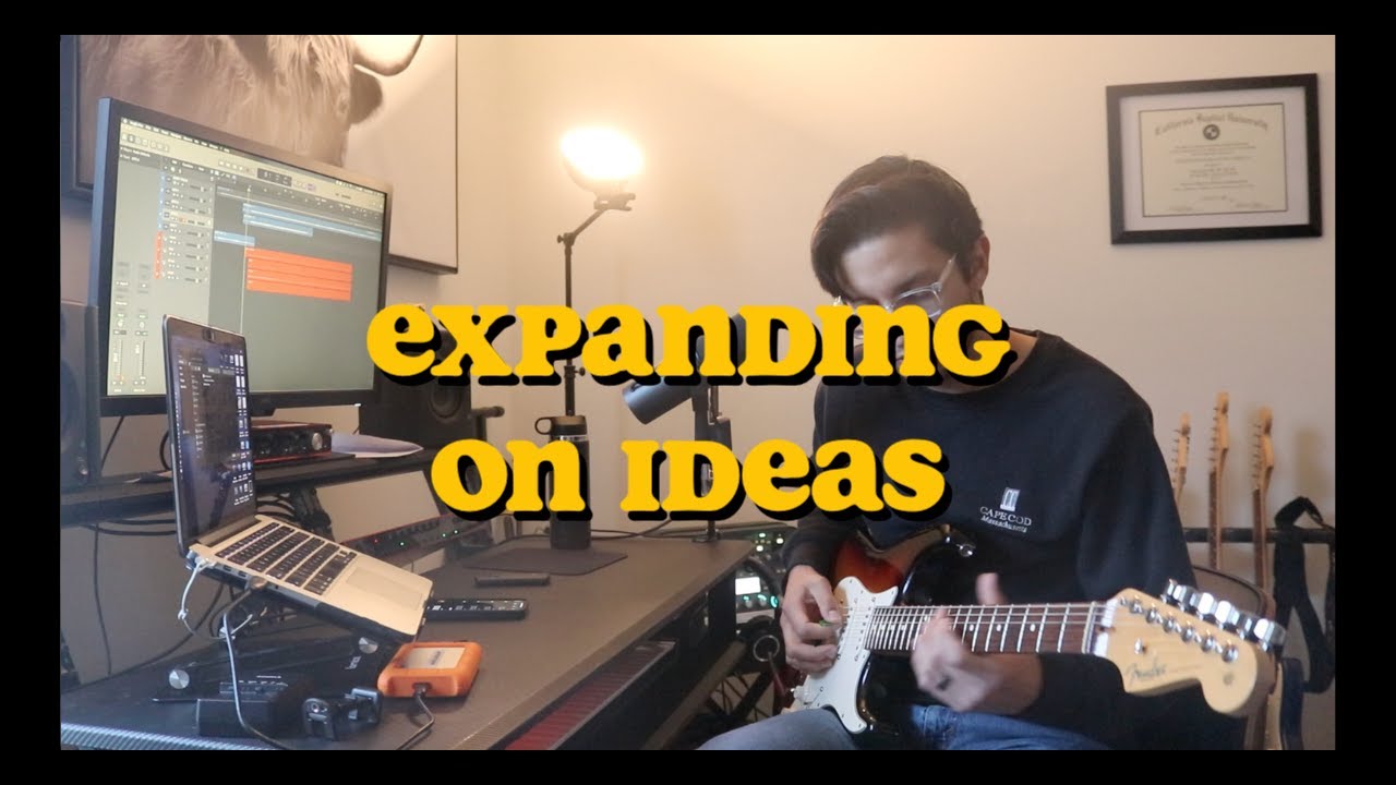 expanding on new song ideas