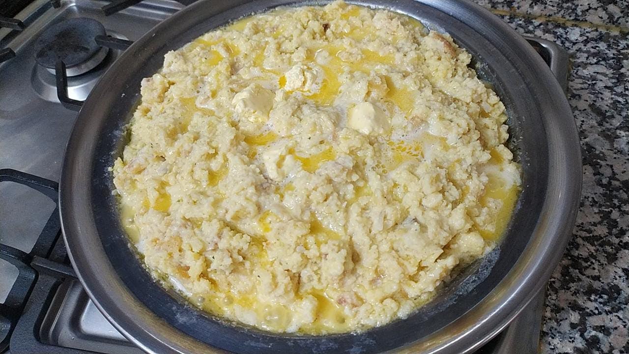 💪الرفيسة بالحرشة والحليب والزبدة البلدية😋صحية ومغدية