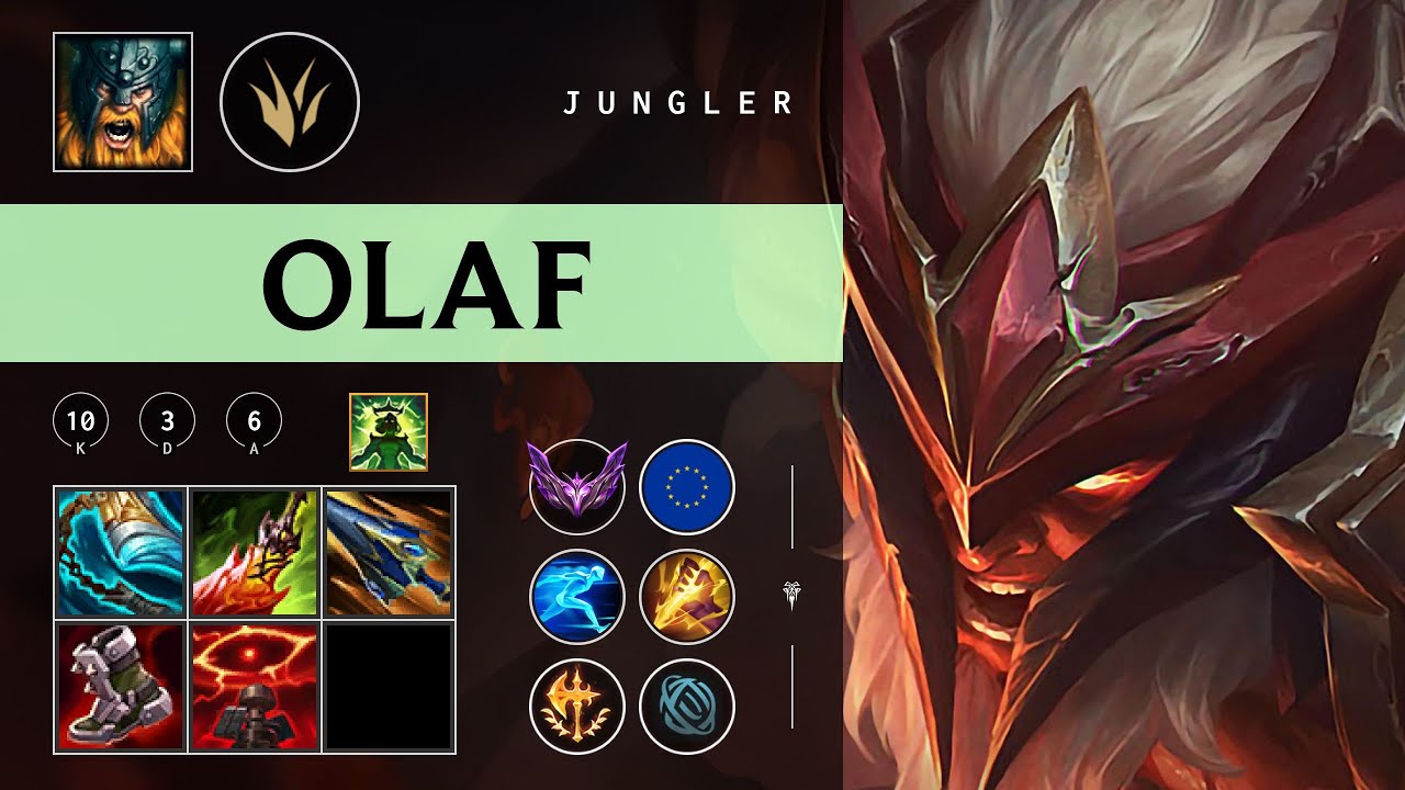 Olaf Jungle vs Rammus - EUW Master Patch 26.02