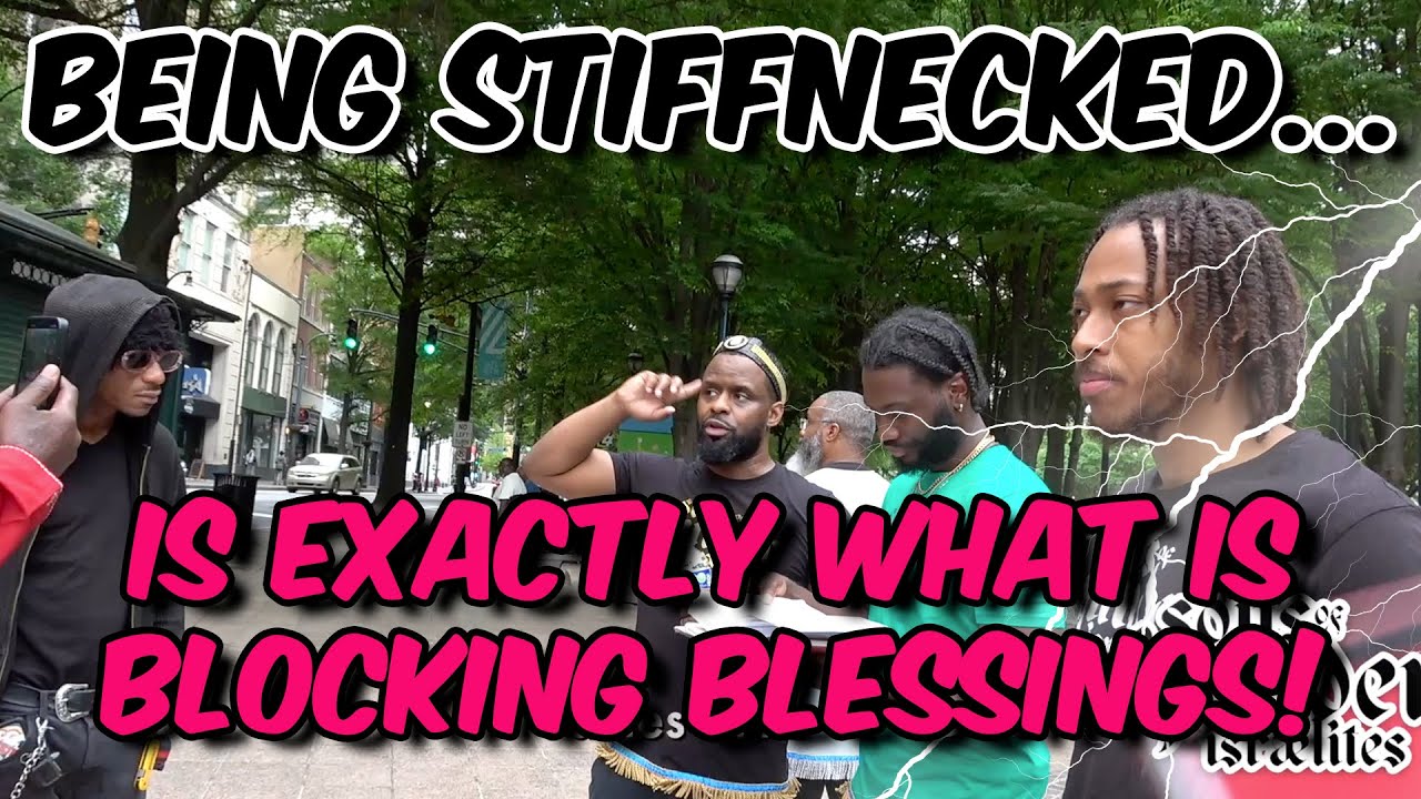 Sons Of Thunder Israelites: Being stiffnecked is what blocks blessings
