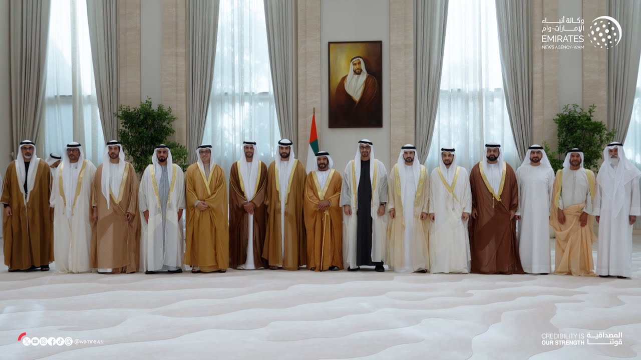 رئيس الدولة يحضر أفراح آل نهيان