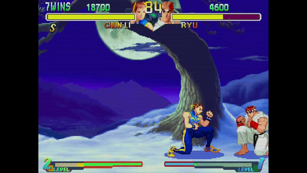 Street Fighter Alpha 2 - Chun-Li vs. Ryu 5