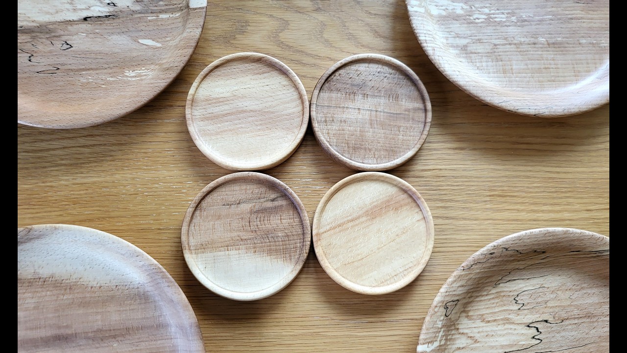 Every WOODTURNER'S table should have these. #woodturning #beginnersproject #scrapwoodprojects