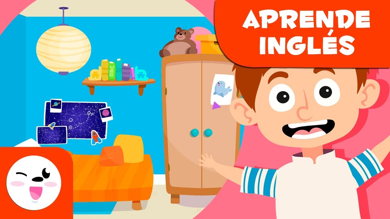 Habitación - Objetos del hogar - Vocabulario de inglés para niños