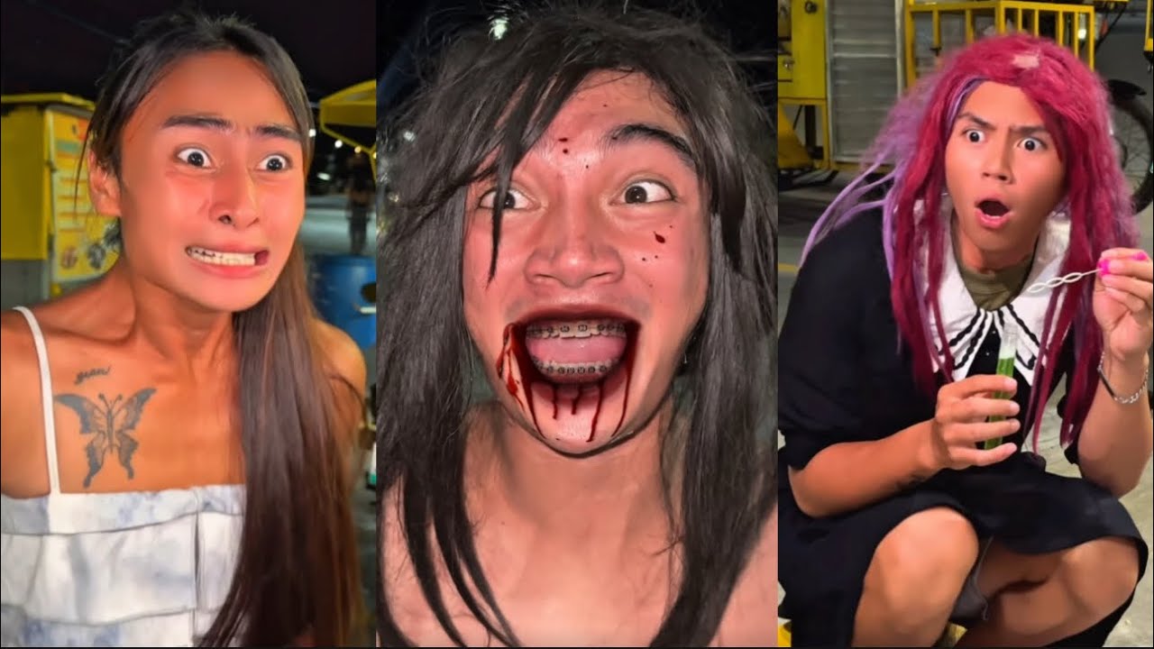 MAY ASWANG NA SUMASAYAW SA TABING KALSADA | HORROR TIKTOK COMPILATION GOODVIBES 