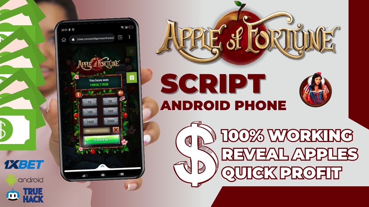 Apple of Fortune android script 1xbet 