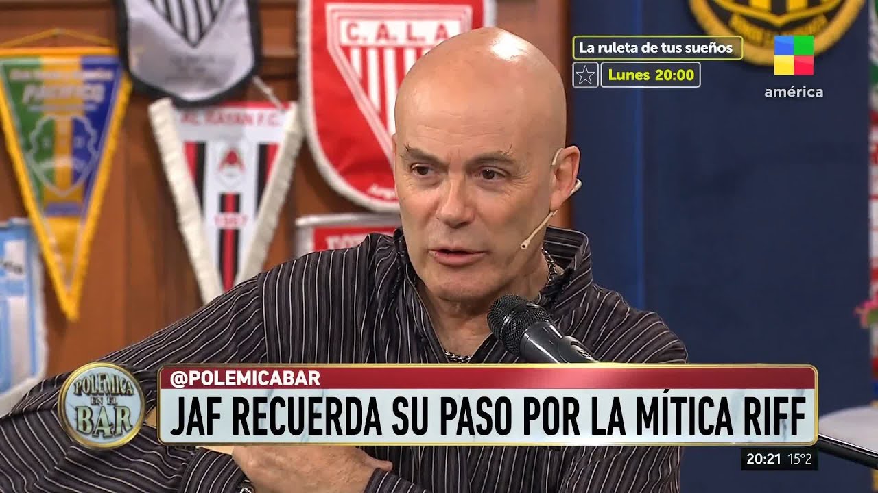 🗣 JAF recuerda su paso por la mítica Riff 🤘🎸