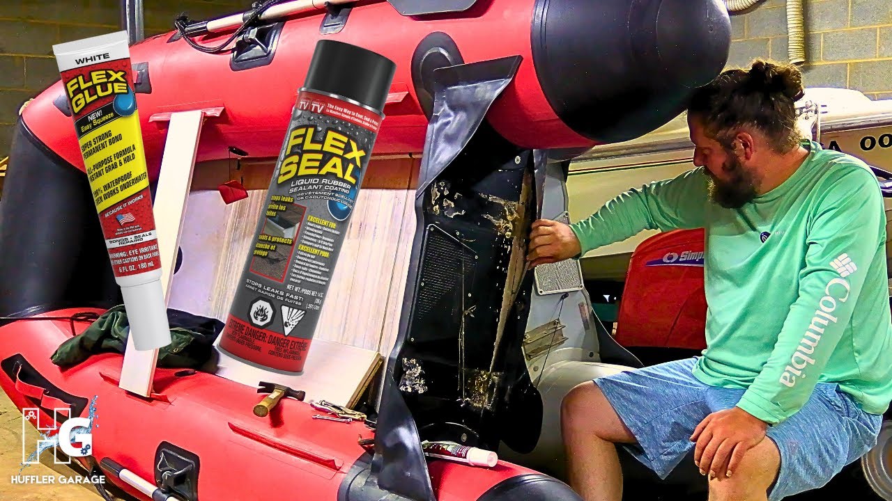 Can you fix a dinghy transom with FlexSEAL?