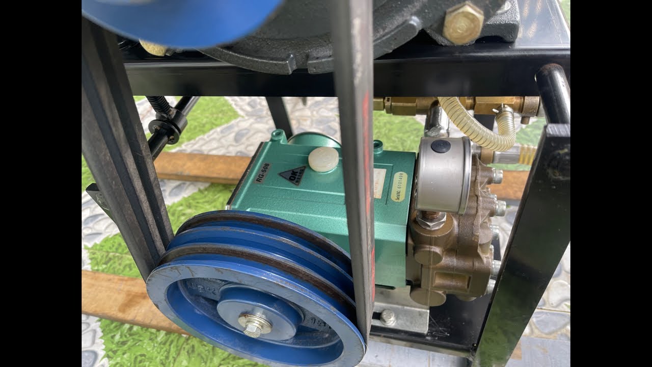 Trọn bộ Ok 508 Sài điện gia đình 1 pha 5HP ÁP max 100 kg, LL 40lit/ phút. LH: 0982525711