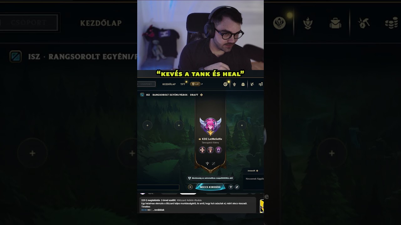 MI&Eacute;RT KEV&Eacute;S A WOW-BAN A TANK?