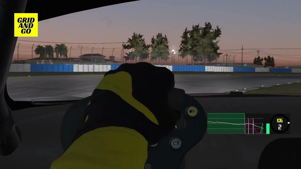 iRacing Sebring Mercedes-AMG GT4 Hotlap by grid-and-go.com