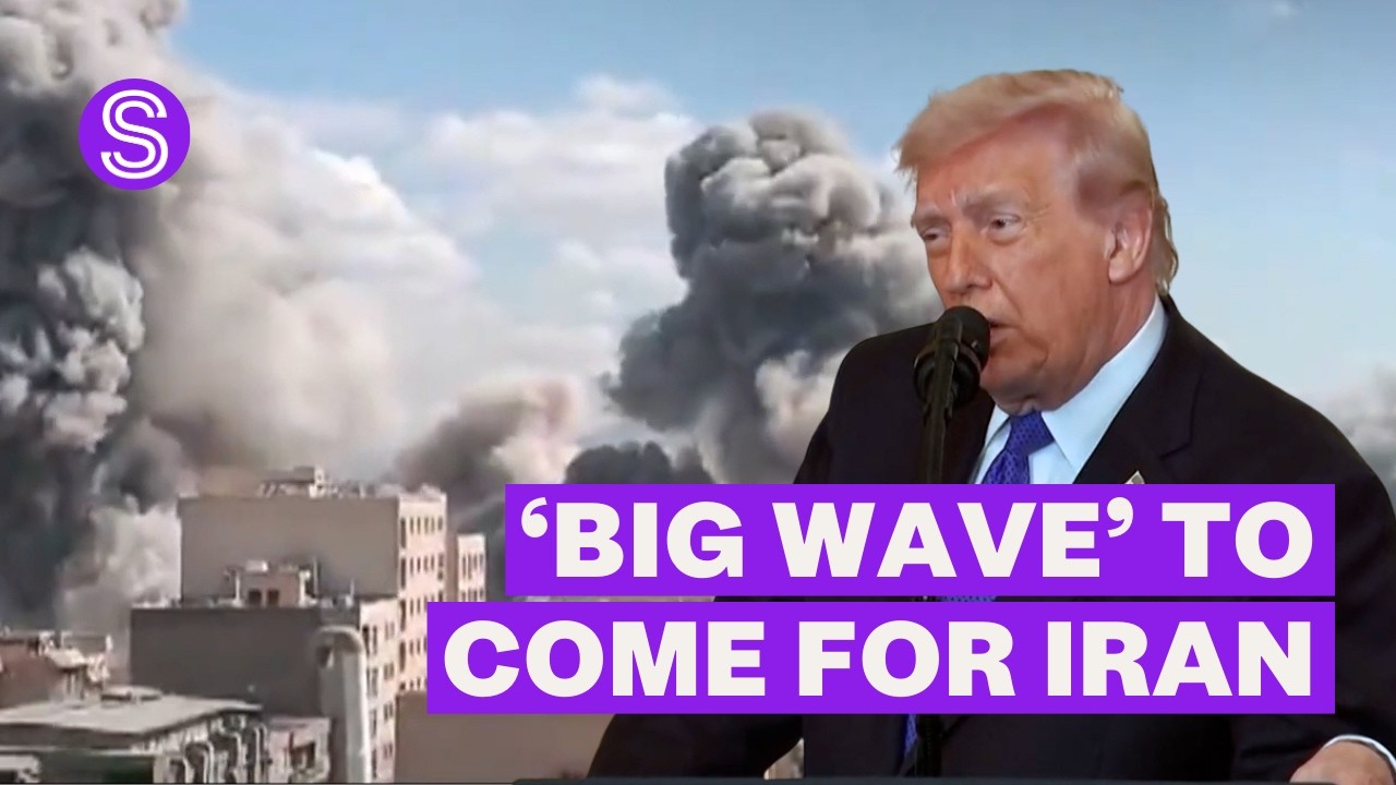 President Trump warns ‘big wave’ is coming in Iran as war in the Middle East widens | Stuff.co.nz