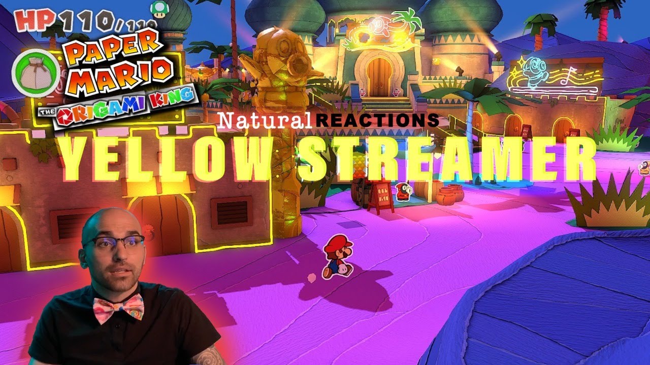 Paper Mario: The Origami King YELLOW STREAMER Live Gameplay!