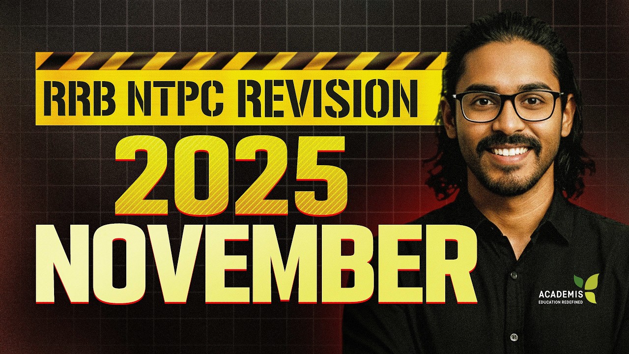 RRB NTPC Current Affairs Class - 2025 NOVEMBER & DECEMBER