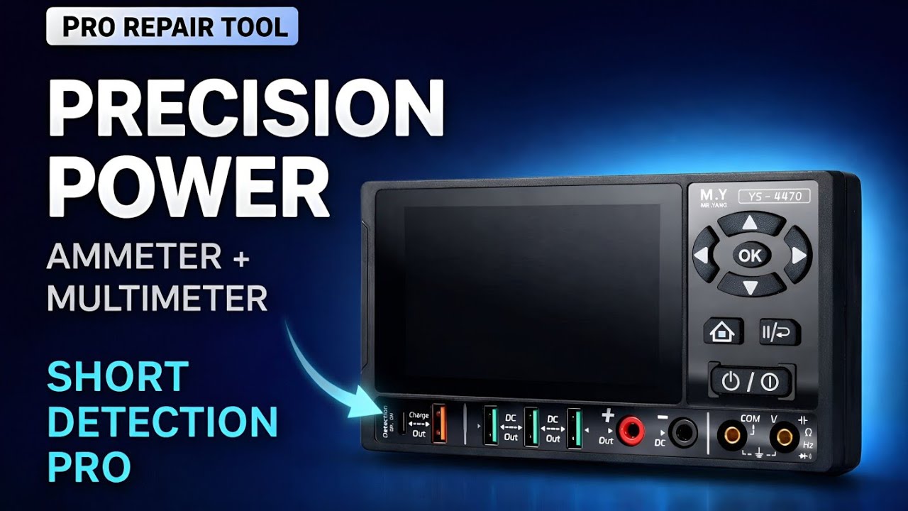 M.Y YS-4470 Precision Power Tool 🔥 Ammeter + Multimeter Full Unboxing & Review (2026)