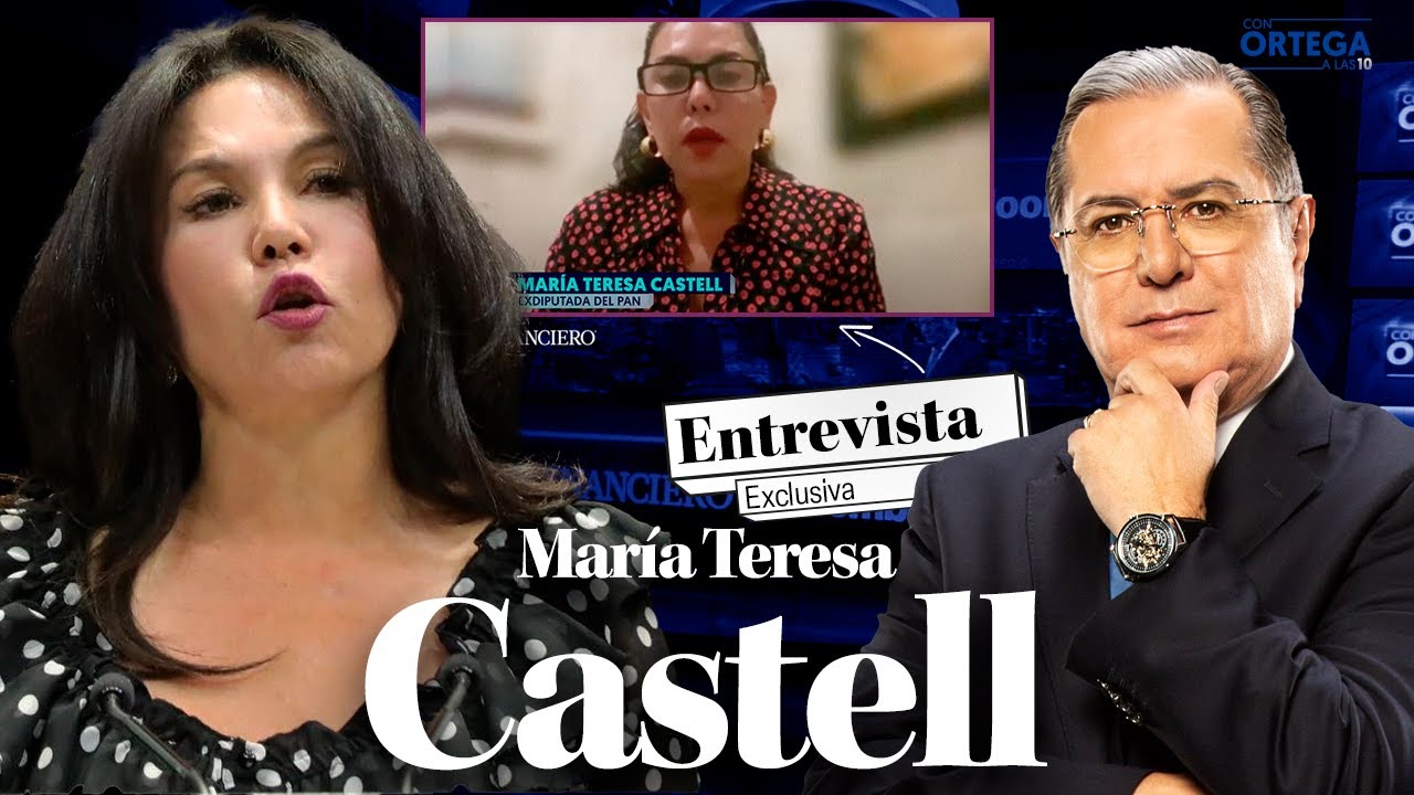 Estamos en un NARCOGOBIERNO legado de AMLO y Morena: María Teresa Castell