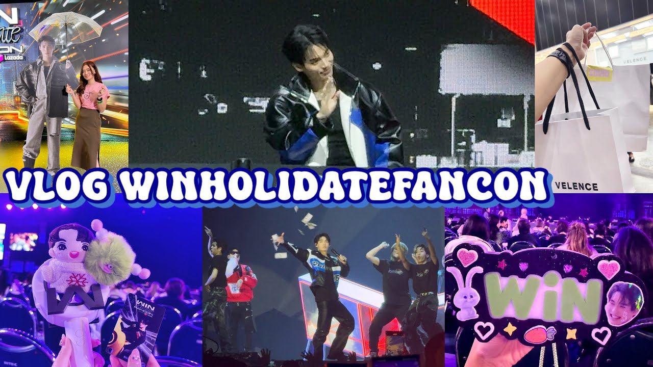 VLOG WINHOLIDATEFANCON #winholidatefancon #winmetawin #วินเมธวิน