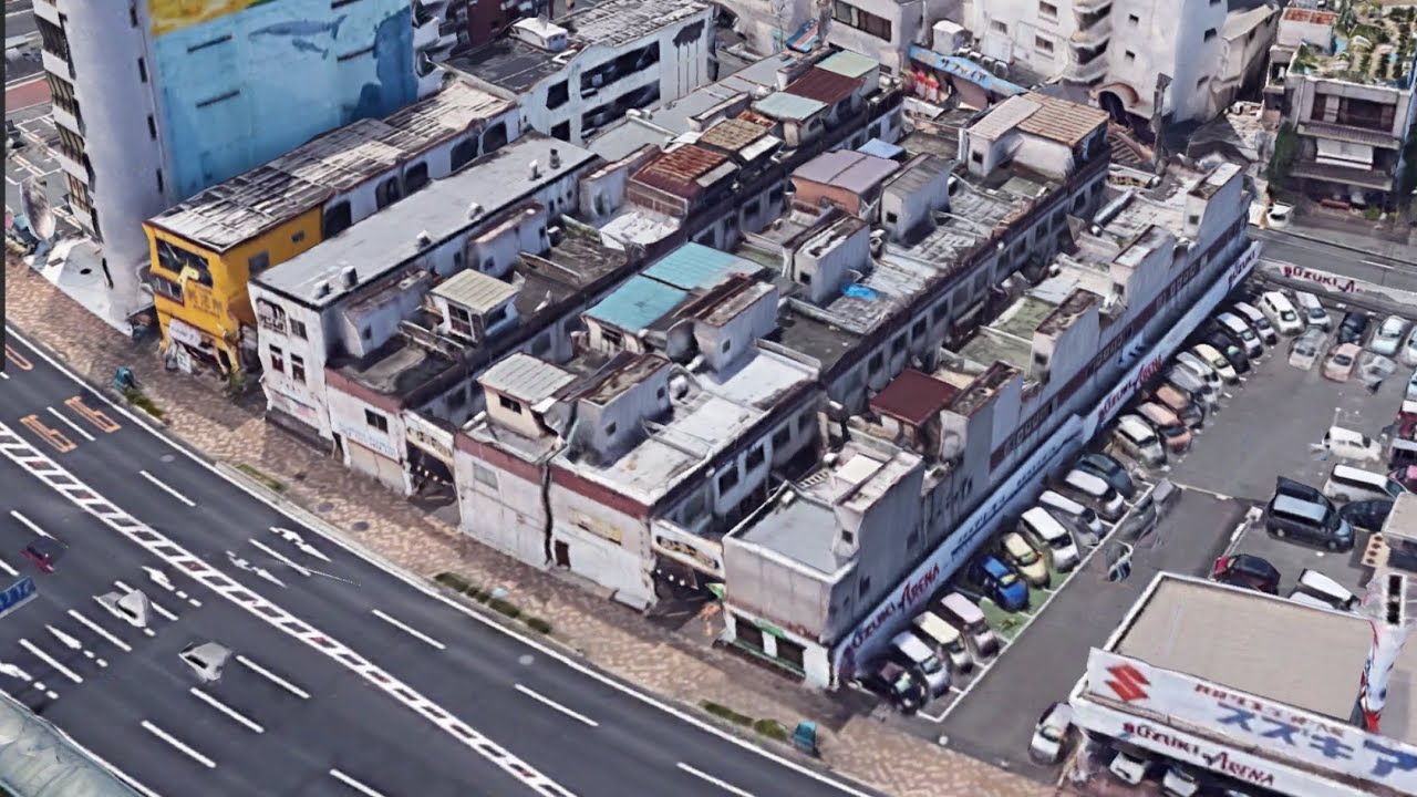 小名浜の街並み（福島県いわき市）